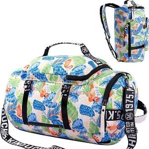 40L Sling Gym Sport Bag Backpack Duffle Bag Weekender Bag Water-resistant Unisex